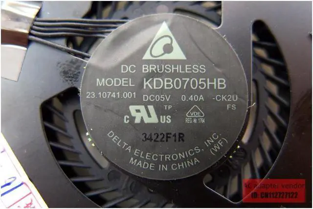 Alt view image 5 of 5 - New  FOR IBM T431S fan FRU: 04X0767 KDB0705HB -CK2U