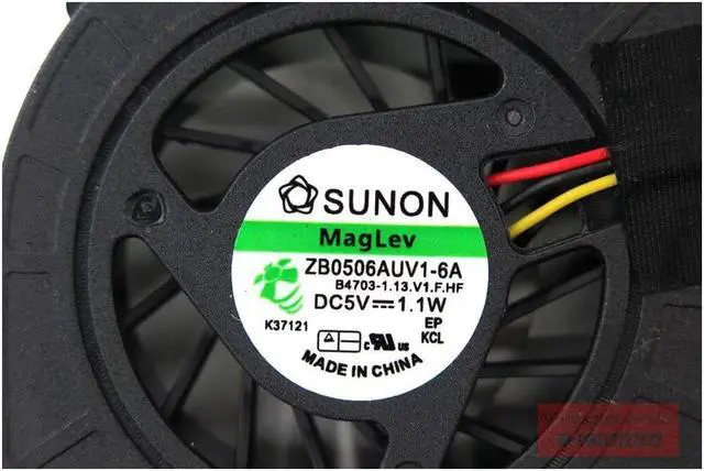 Alt view image 5 of 5 - FOR DELL N5010 new Replace  radiator fan heatsink NC4TX