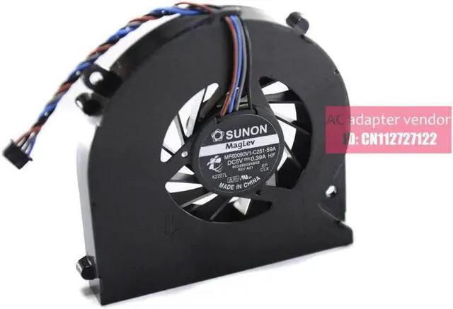 Alt view image 2 of 5 - FOR HP DV4-4270US DV4-4000 fan L850 650460-001 KSB0505HB