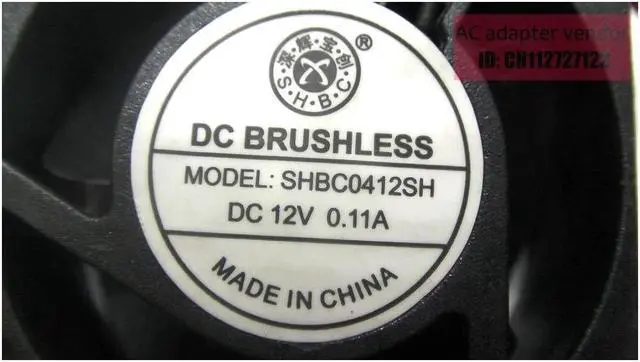 Alt view image 3 of 4 - The new SHBC0512SH  12V 0.11A 4cm AV-4020 fan inverter fan BGA fan