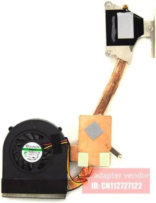 Alt view image 2 of 5 - FOR DELL N5010 new Replace  radiator fan heatsink NC4TX