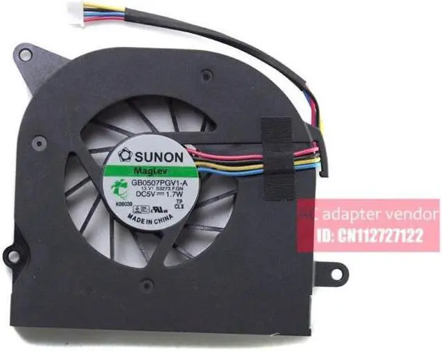 Alt view image 3 of 5 - New FOR Asus F6 F6A laptop CPU fan integrated graphics