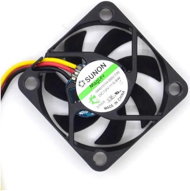 Alt view image 5 of 6 - HA40101V4-0000-c99 4010 40MM 4CM 40*40*10 Cooling fan 12V 0.8W 0.06A 3pin 100pcs\/lot