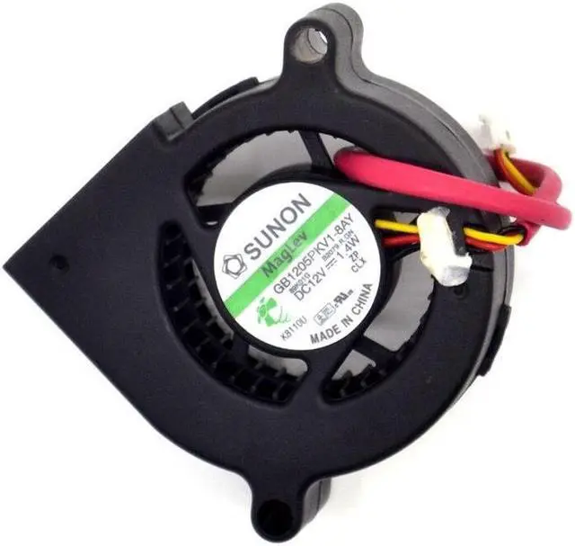 Alt view image 6 of 6 - 100pcs camera cooling fan  GB1205PKV1-8AY 5cm  DC 12V blower turbo