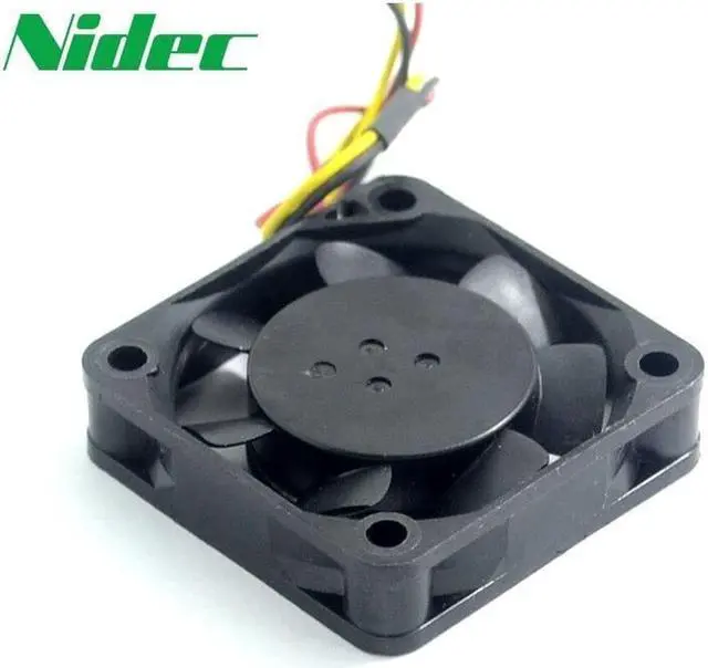 Alt view image 5 of 5 - Nidec   Original U40X12MLZ7-53 4010 4cm 12V 0.05A  quiet fan  40*40*10mm