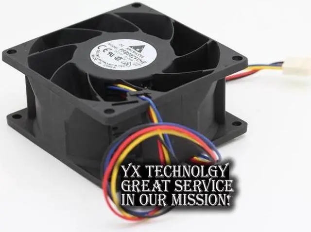 Alt view image 6 of 6 - Delta New and Original FFB0824VHE 8038 24V 0.36A dual ball bearing cooling fan drive for  80*80*38mm