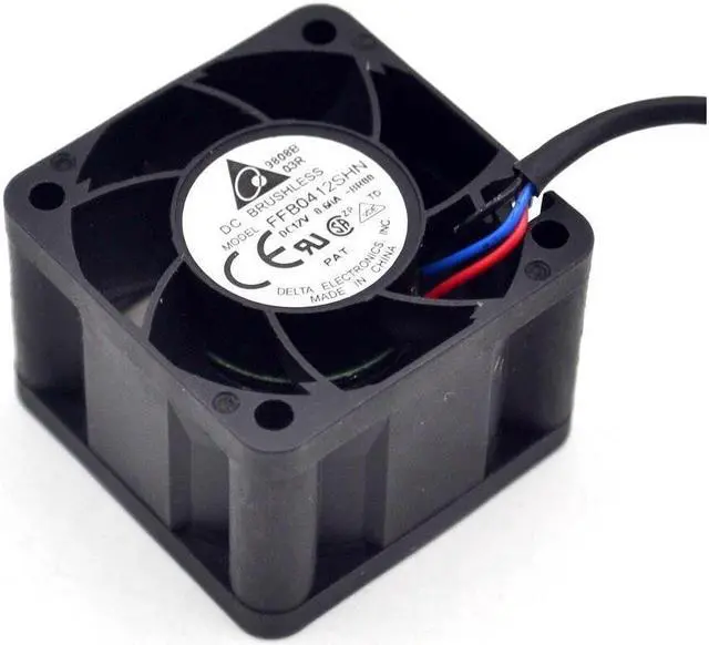Alt view image 5 of 6 - 50pcs Original new FFB0412SHN 4cm 4028 0.6A fan speed stall alarm servers for  40*40*28mm