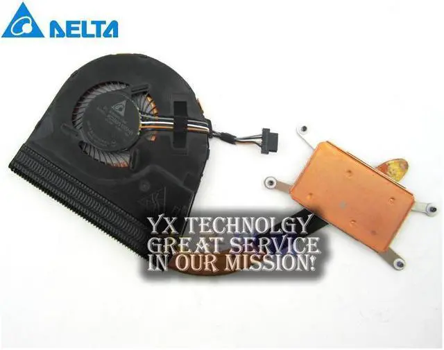 Main image of Delta ThinkPad notebook fan heatsink cooling modules brass
