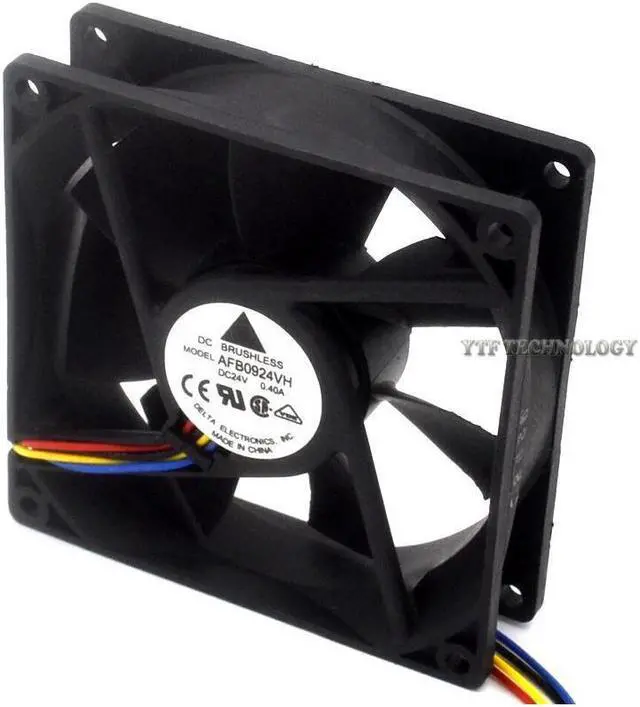 Alt view image 2 of 6 - New and original blower fan AFB0924VH 9225 24V 0.40A Delta blower fan 92*92*25mm