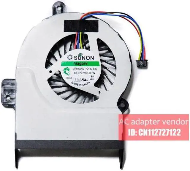 Alt view image 2 of 5 - slim New  FOR Asus K55 X55 A55 X55V X55VD X45C X45VD X45C R500V K55VM fan MF60090V1-C480-S99