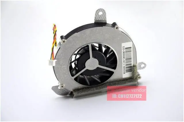 Alt view image 3 of 5 - FOR MSI X410 X400 X320 X320H X340 WIND U90 U100 U110 U120 U130 MS-N011 laptop CPU fan (TT 6010M05F \/ PFR DC5V 0.55A)