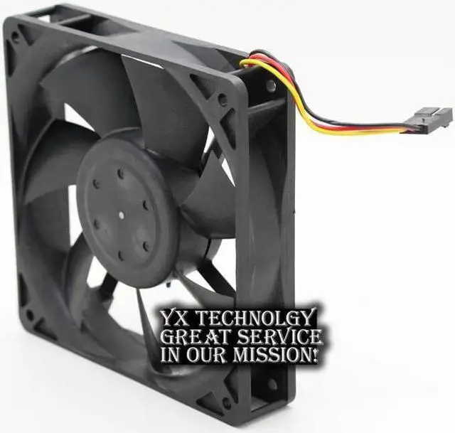 Alt view image 3 of 6 - Nidec  TA450DC A34349-57G1 12cm 12025 24V 0.15A double ball bearing 3-wire fans   for nidec