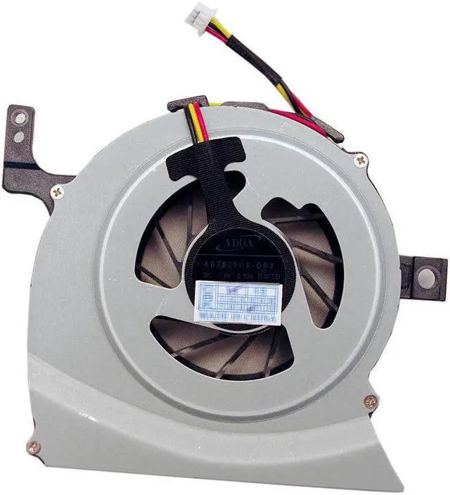 Alt view image 2 of 6 - Laptop cpu cooling fan for Toshiba Satellite  L600 L600D L630 L640 L645 C600D C630 C640 L650-02 Notebook Cooler Radiator