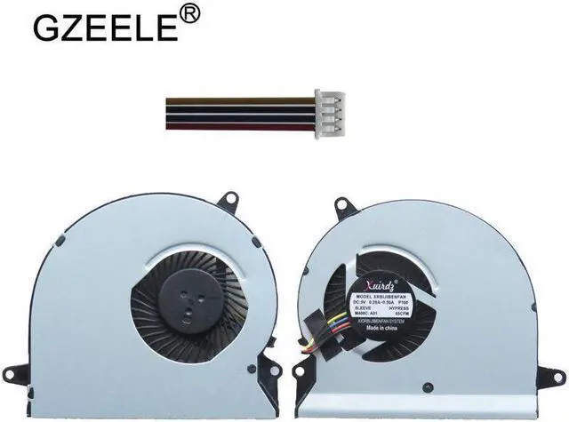 Main image of new Laptop cpu cooling fan for ASUS U56 U56E U56E-RAL9  Notebook Cpu Cooler Fan 4 Line Radiator