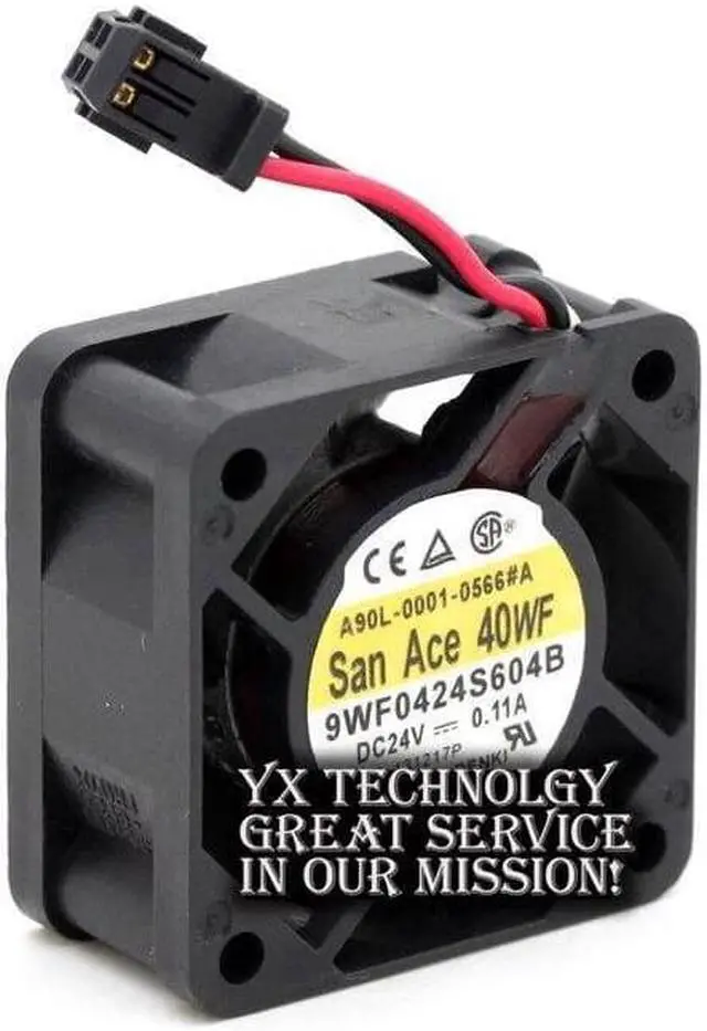 Alt view image 2 of 6 - AVC New 9WF0424S604B 4020 24V 0.11A fan dedicated 40*400*20mm for  40*40*20mm