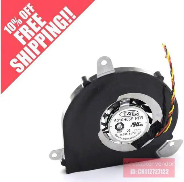 Main image of FOR MSI X410 X400 X320 X320H X340 WIND U90 U100 U110 U120 U130 MS-N011 laptop CPU fan (TT 6010M05F \/ PFR DC5V 0.55A)