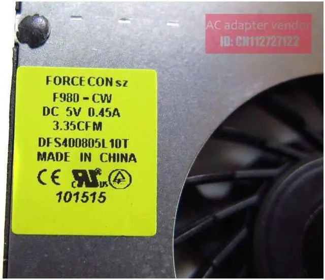 Alt view image 6 of 6 - FOR LENOVO Kai-day A7000 yangtian S750 A7100 W4600I A70z system graphics card fan