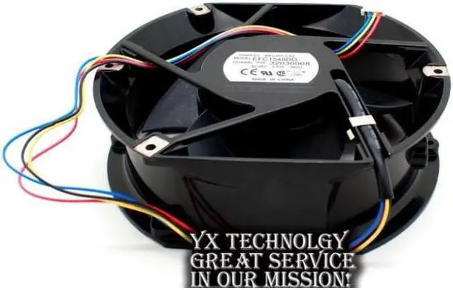 Alt view image 6 of 6 - Delta The new EFC1548DG 17251 Huawei HUAWEI P \/ N 32030008 48V fan for  172*172*51mm