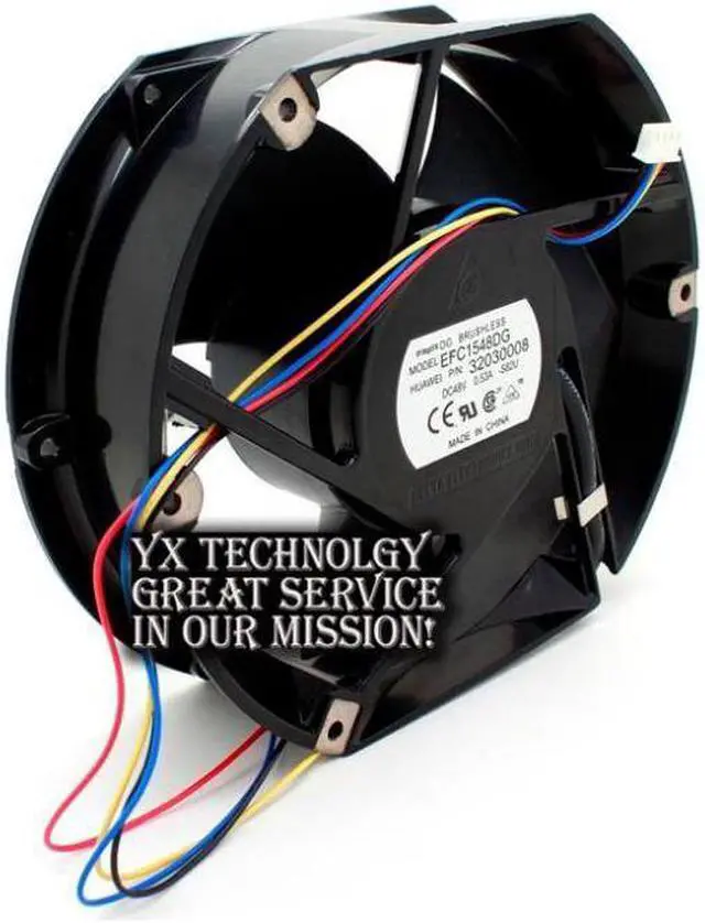 Alt view image 2 of 6 - Delta The new EFC1548DG 17251 Huawei HUAWEI P \/ N 32030008 48V fan for  172*172*51mm