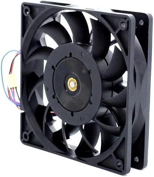 Alt view image 4 of 6 - New FFB1248VH-ROO 48V 0.22A 12CM 12025 dual ball bearing cooling fan for DELTA 120*120*25mm