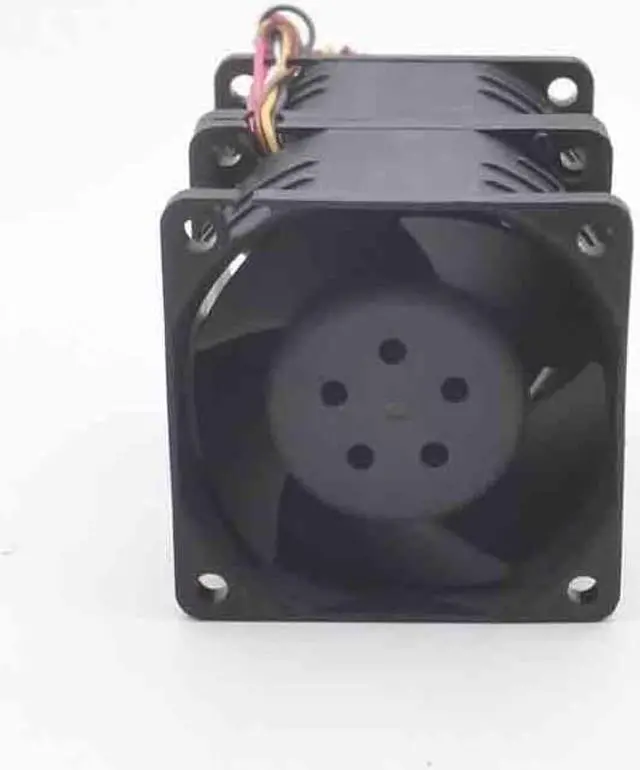 Alt view image 3 of 6 - Delta  New Circular fan modified car electric turbocharger fan 5A 12V 6 * 6.5cm * 7.6cm diameter GFC0612DW