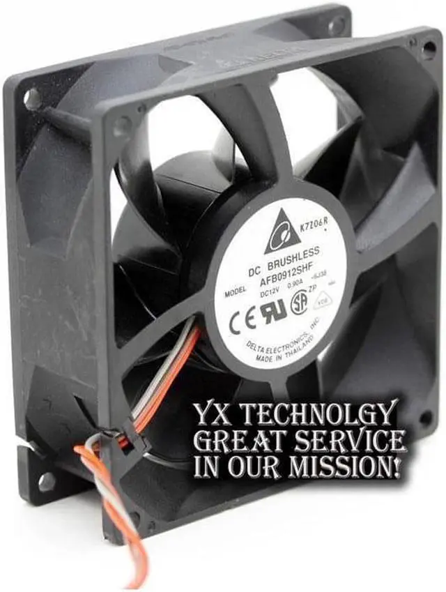 Alt view image 2 of 6 - Delta New and Original AFB0912SHF 9032 9cm 12V 0.90A dual ball bearing cooling fan for  90*90*32mm