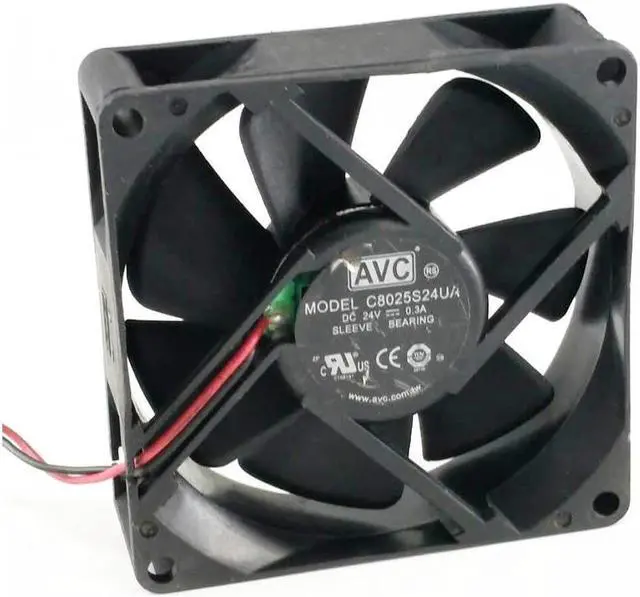Alt view image 2 of 5 - server inverter blower cooling cooler C8025S24UA  24V 0.3A inverter fan 8cm 8025 80x80x25mm 80mm 10pcs\/lot
