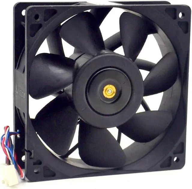 Alt view image 3 of 6 - NEW original Delta QFR1212GHE 12V 2.70A 12038 12CM  6000RPM   server fan  cooling