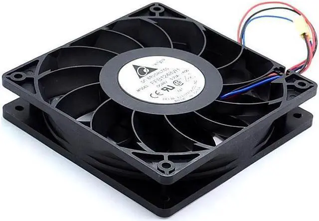 Alt view image 5 of 6 - New FFB1248VH-ROO 48V 0.22A 12CM 12025 dual ball bearing cooling fan for DELTA 120*120*25mm