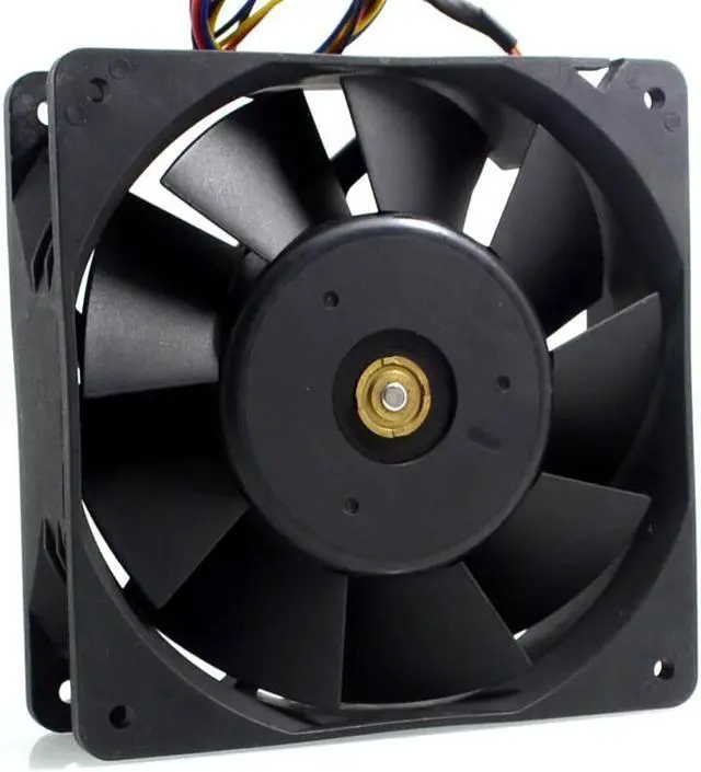 Alt view image 3 of 6 - Original server fans DV12038B12H 12038 12V 4.5A 12CM cooling fan  cooler