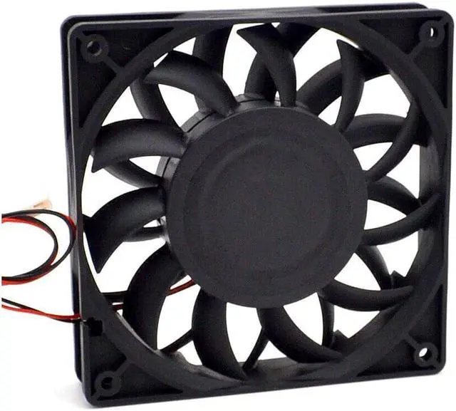 Alt view image 3 of 6 - 5pcs    12025 high speed air volume fan 12 cm 1.24A FFB1212SH
