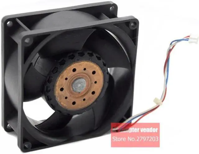 Alt view image 3 of 6 - ebm papst 3212 J\/2N 9238mm DC 12V 7.6W server cooling fan cooling fan