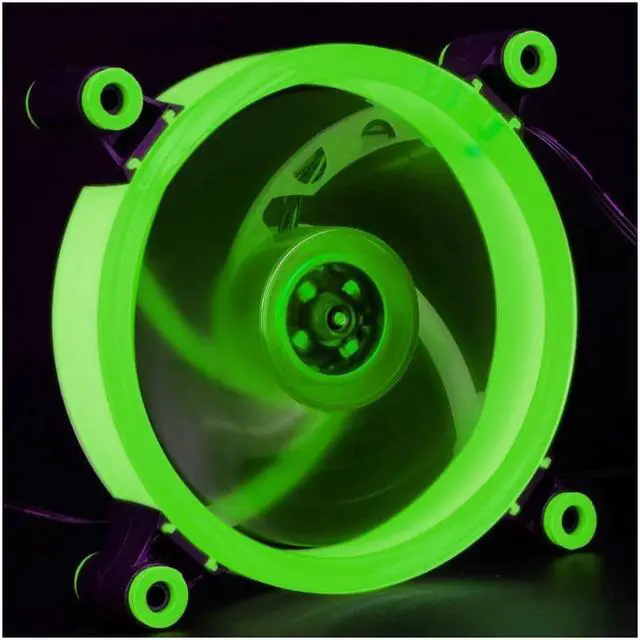 Alt view image 5 of 5 - 12V Chassis fan LED ultra-quiet air volume YTF-00 PC cooling fan 120 * 120 * 25mm computer fan