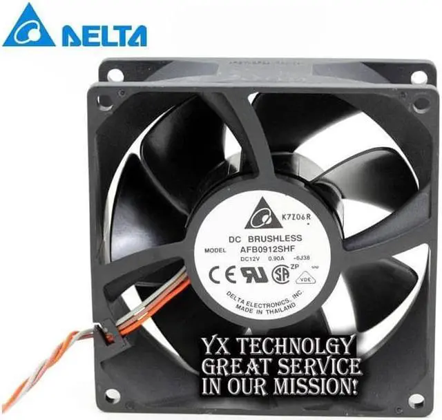 Main image of Delta New and Original AFB0912SHF 9032 9cm 12V 0.90A dual ball bearing cooling fan for  90*90*32mm