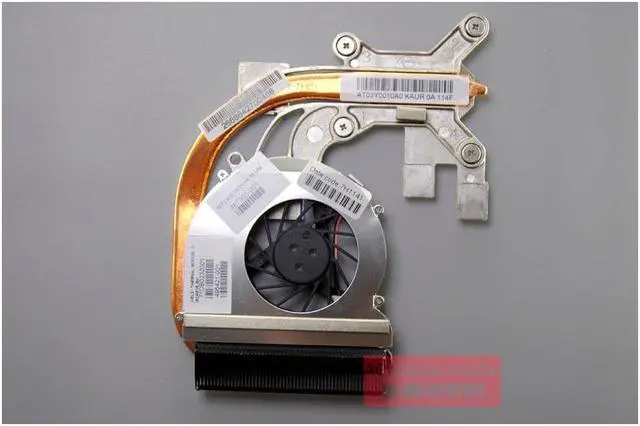 Alt view image 3 of 6 - New Replace  FOR HP CQ40 CQ41 CQ45 DV4 fan heatsink heat pipe brass use FOR AMD