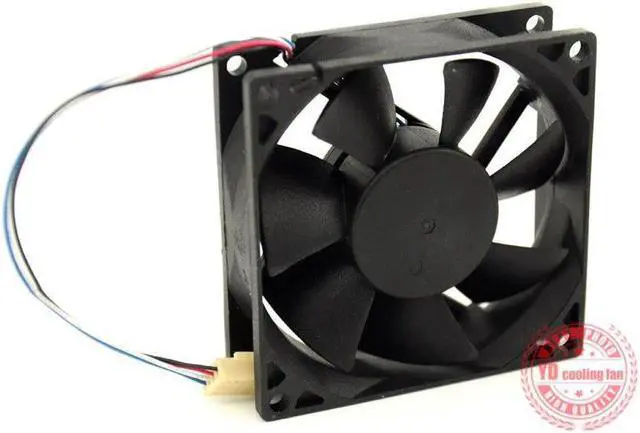 Alt view image 4 of 6 - ADDA 8025 4 lines 12V AD0812UB-A7BGL cooling fan
