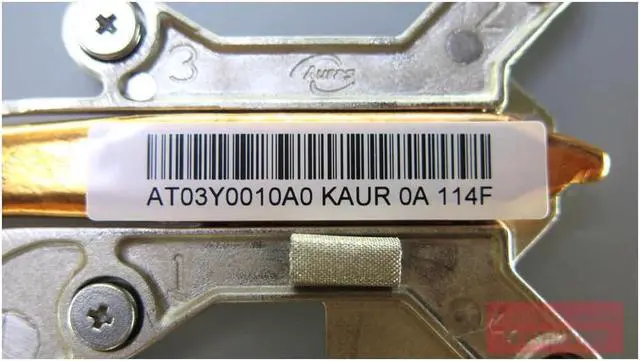Alt view image 6 of 6 - New Replace  FOR HP CQ40 CQ41 CQ45 DV4 fan heatsink heat pipe brass use FOR AMD
