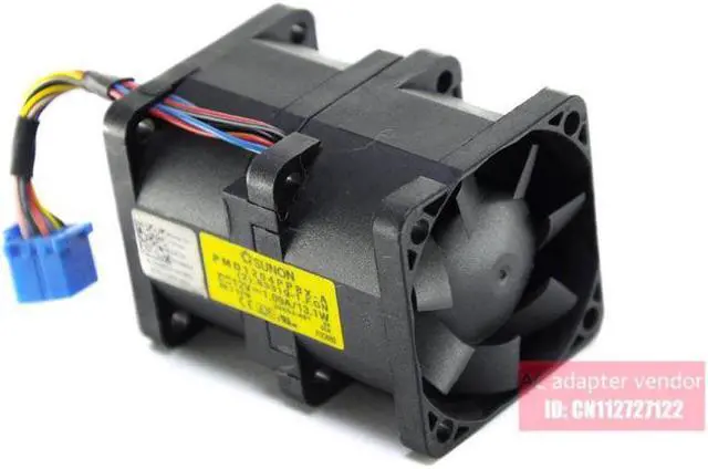 Alt view image 2 of 6 - FOR DELL  PowerEdge R410 server chassis fan CPU cooling fan G865J