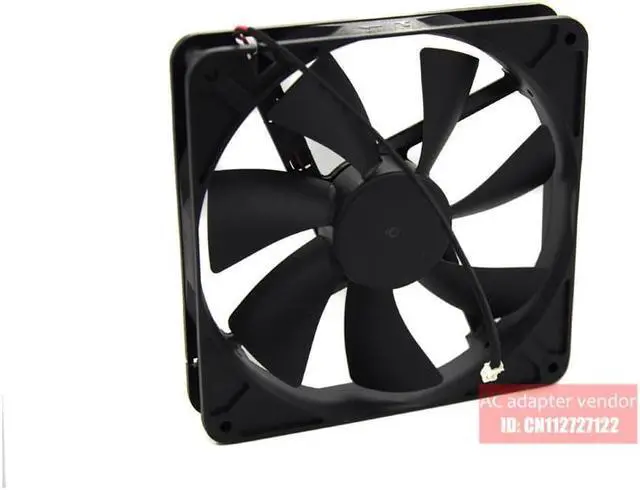 Alt view image 3 of 5 - YATE LOON 14CM 14025 12V0.70A Double ball bearing D14Bm-12 PWM cooling fan