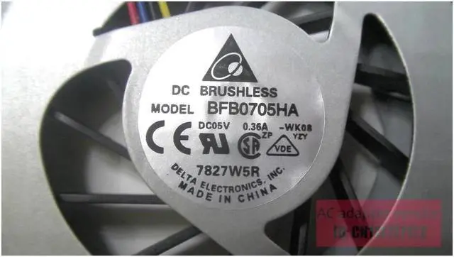 Alt view image 6 of 6 - FOR ASUS X84 X84L A83SV A43 A53S K53 K53S X84H X53S X43 X43S fan