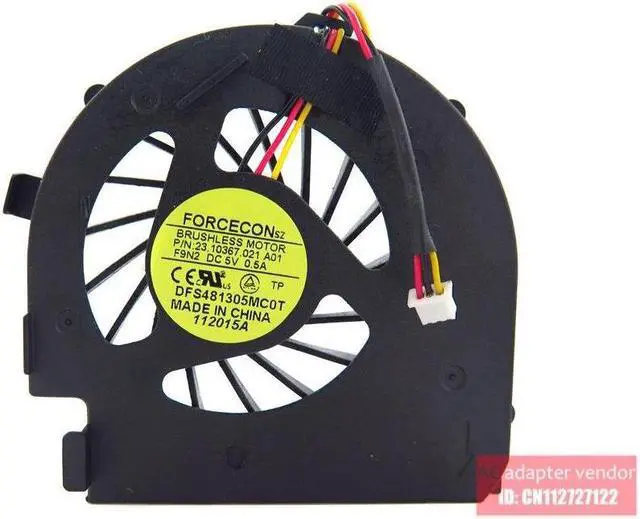Alt view image 5 of 6 - FOR Dell N4030 14V N4020 M4010 M4010R P07G laptop CPU fan