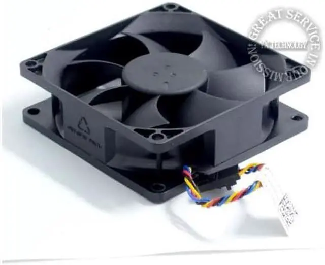 Alt view image 3 of 3 - 2pcs\/Lot 8025 PVA080G12H-P01 12V 0.6A 4Wire For 775 CPU Cooler Fan Server Inverter Radiator DC Brushless