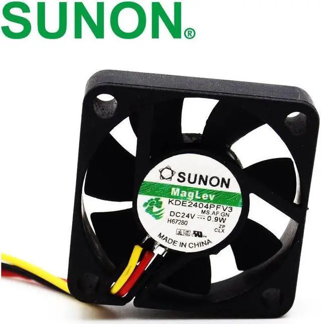 Main image of KDE2404PFV3 Double Ball Bearing Cooling Axial Fan DC 24V 4010 40*40*10mm 50 pcs\/lot