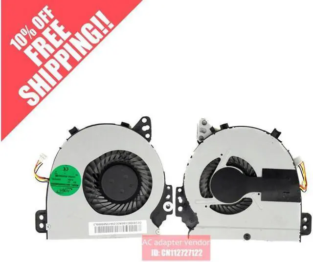 Main image of New original ADDA AB07005HX080B00 0vfkta 5V 0.45A notebook cooling fan