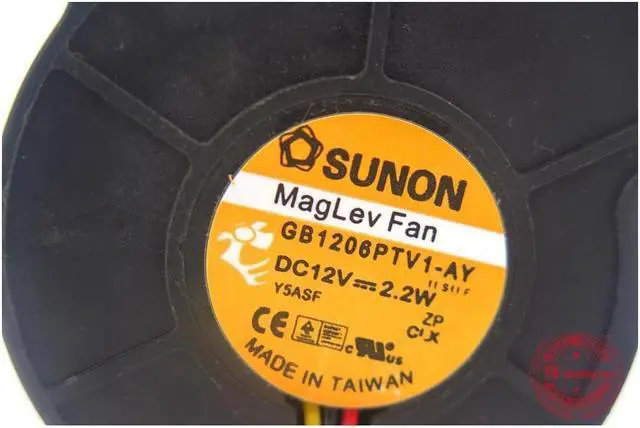 Alt view image 4 of 6 - SUNON GB1206PTV1-AY 12V 2.2W Blower cooling fan