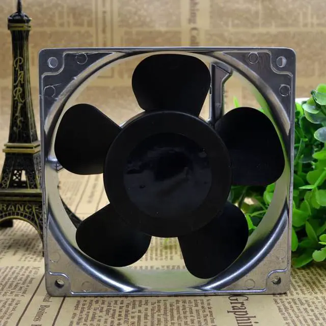 Alt view image 2 of 4 - 109S072UL original Japan 12CM 220V 18 / 16W 120 * 38MM aluminum frame AC fan