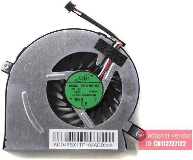 Alt view image 4 of 6 - FOR HP Probook 5220m laptop fan AB7405HX-JEB