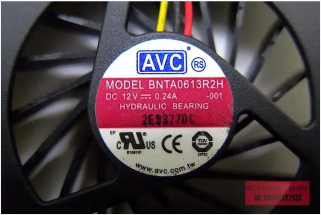 Alt view image 2 of 6 - FOR MSI Wind Top AE1900 fan FOR AVC BNTA0613R2H-001 3000 C100 fan