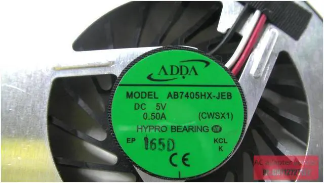 Alt view image 6 of 6 - FOR HP Probook 5220m laptop fan AB7405HX-JEB