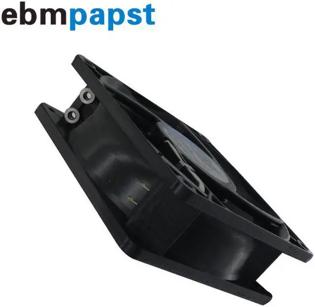 Alt view image 2 of 3 - 4606N Germany EBM axial fan 119 x 119 x 38mm 180m3/h 115V AC 18W Cooling fan